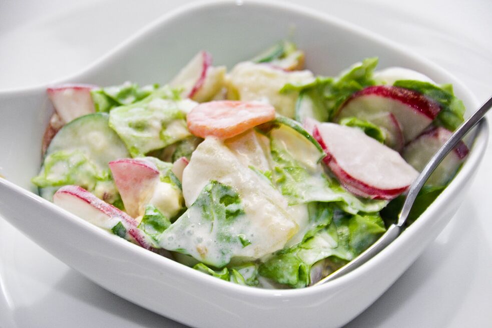 Salat zum Abnehmen